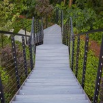 ブラック ステンレス鋼 ケーブル レール