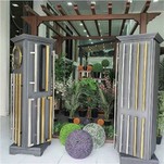 現代のガラスドアハンドル